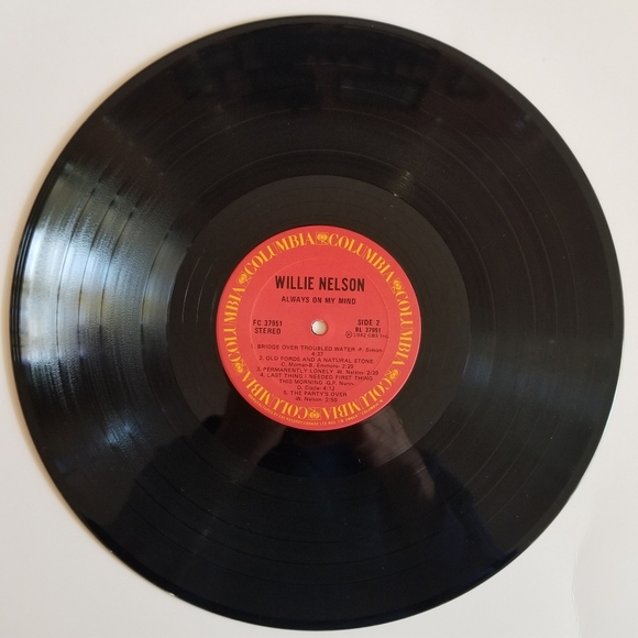 Willie Nelson 'Always On My Mind' Album Vinyl LP Record ⏺3/$40+Free Shipping!🚚 - Picture 4 of 10